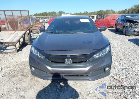 2020 Honda Civic Sport из США, поврежденный, VIN 19XFC2F82LE006601